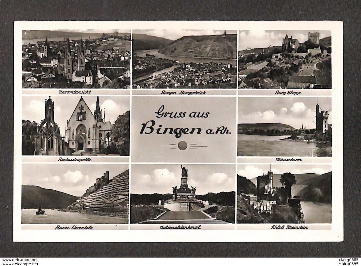 ALLEMAGNE - BINGEN - GRUSS  AUS BINGEN - Multivues - Mehrbildkarte  - Bingen