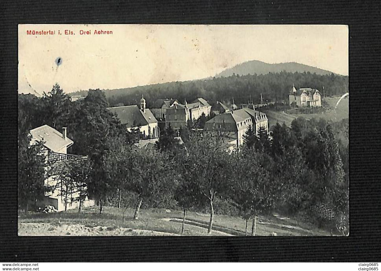 ALLEMAGNE - Münstertal I. Els.  Drei Aehren - 1908 - Freiburg I. Br.