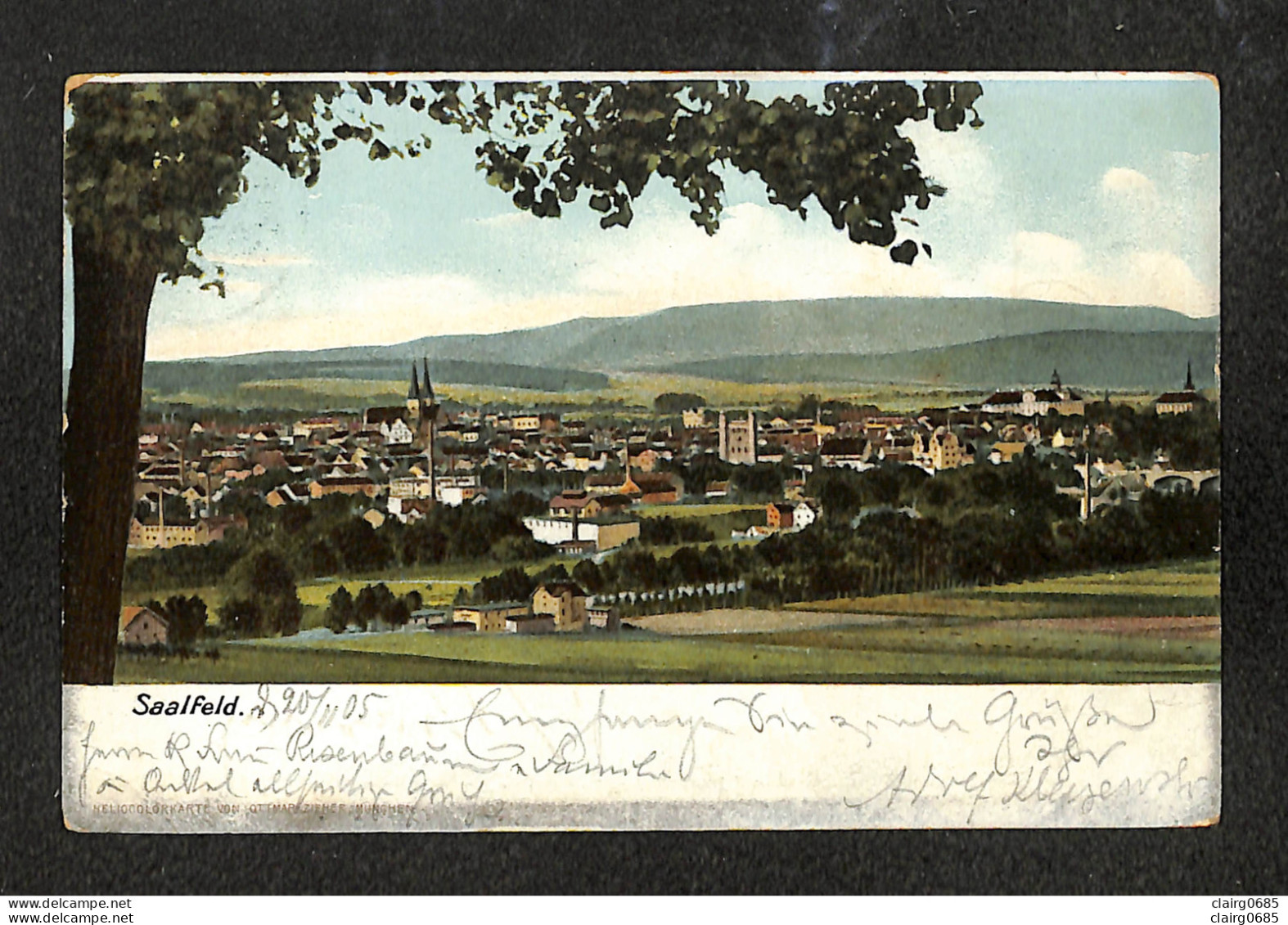 ALLEMAGNE - SAALFELD - 1905 - Saalfeld