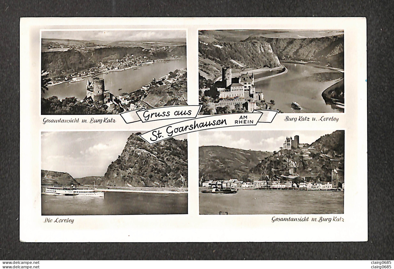 ALLEMAGNE - SAINT GOARSHAUSEN AM RHEIN - Gruss Aus .... - Multivues - Mehrbildkarte  - St. Goar