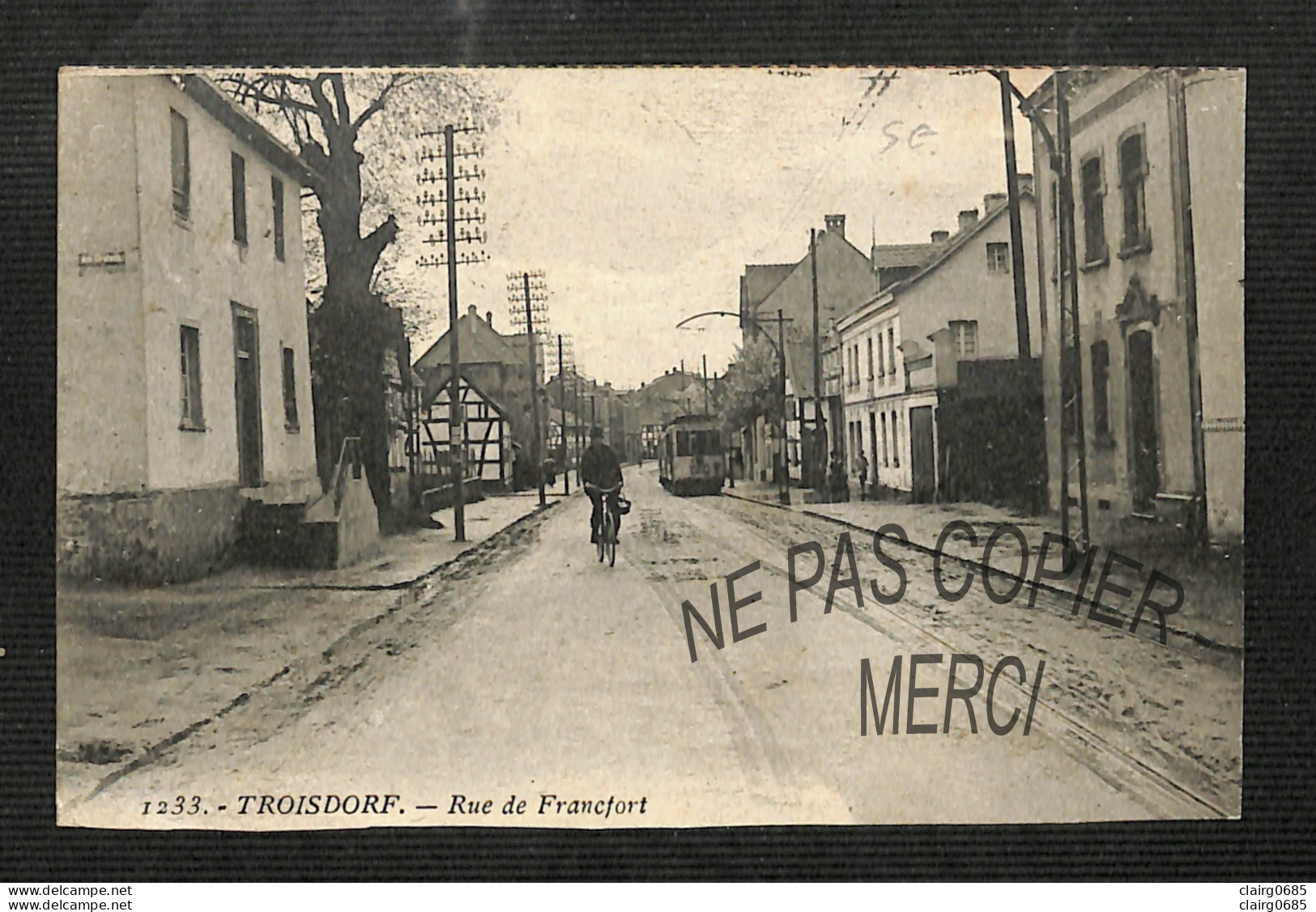 ALLEMAGNE - TROISDORF - Rue De Francfort - 1925  - RARE - Troisdorf