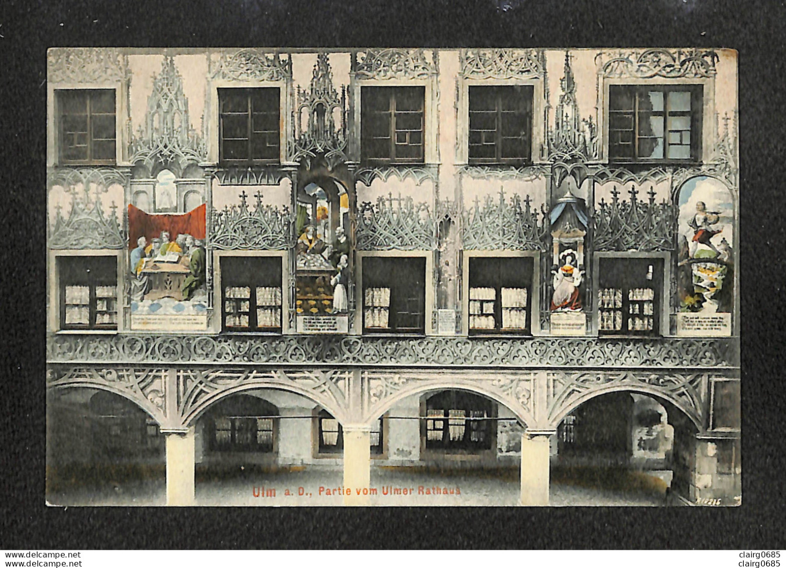 ALLEMAGNE - ULM -  - Partie Vom Ulmer Rathaus - 1910 - RARE - Ulm