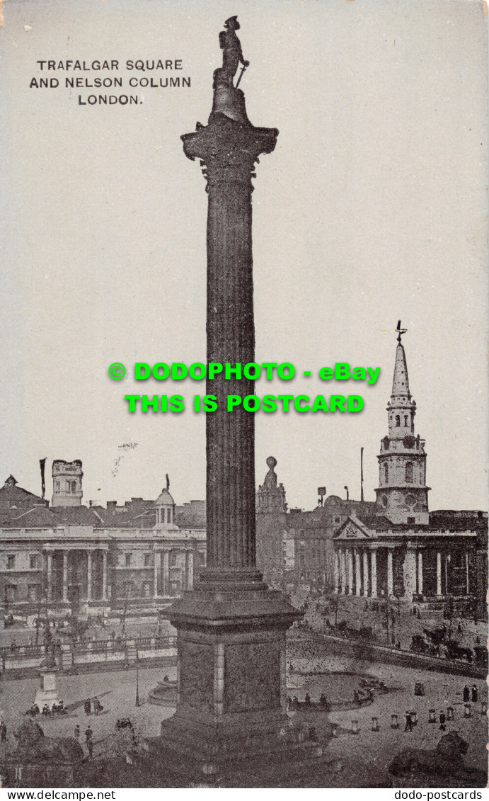 R528655 London. Trafalgar Square And Nelson Column. The Auto Photo Series - Other & Unclassified