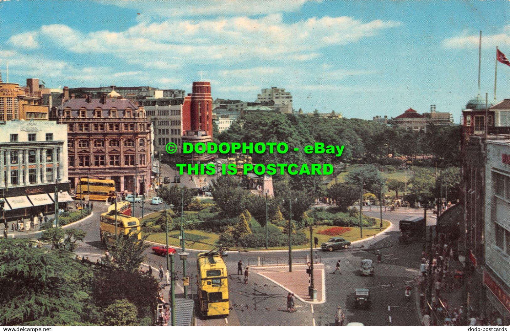 R529476 The Square And Gardens. Bournemouth. Sunray Series. Thunder And Clayden. - Wereld