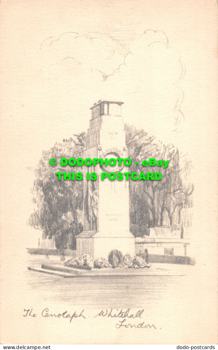 R528660 London. The Cenotaph Whitehall. Postcard - Autres & Non Classés