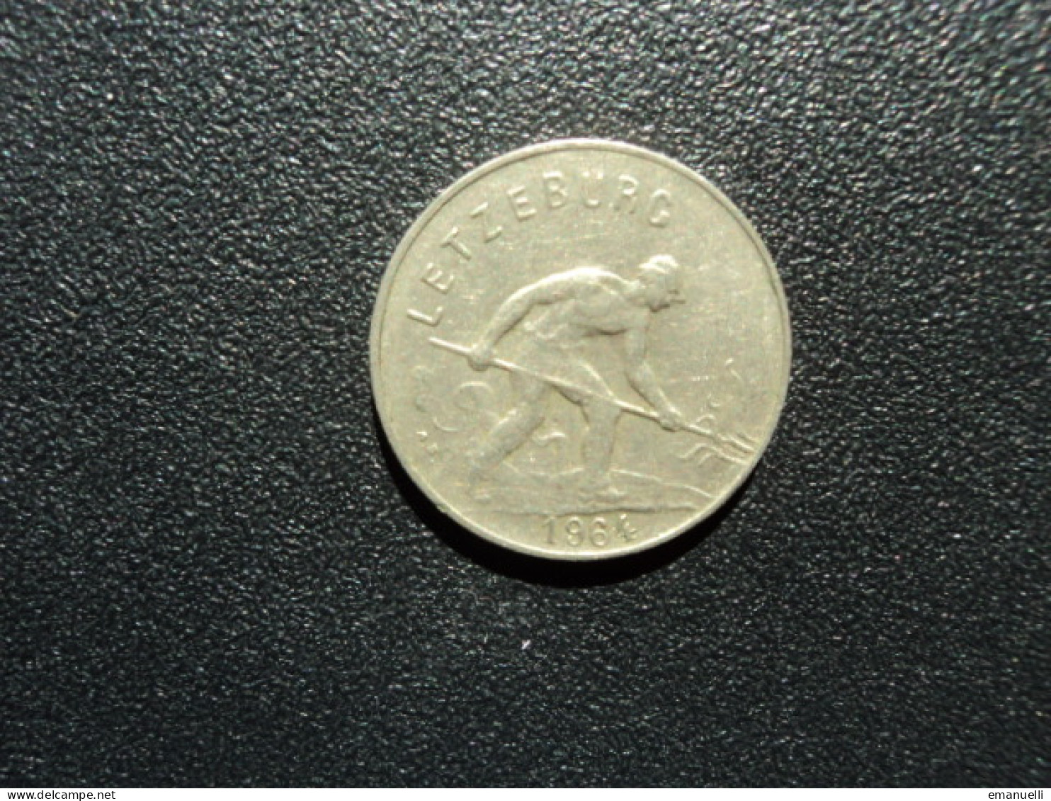 LUXEMBOURG : 1 FRANC  1964   KM 46.2     SUP * - Luxembourg