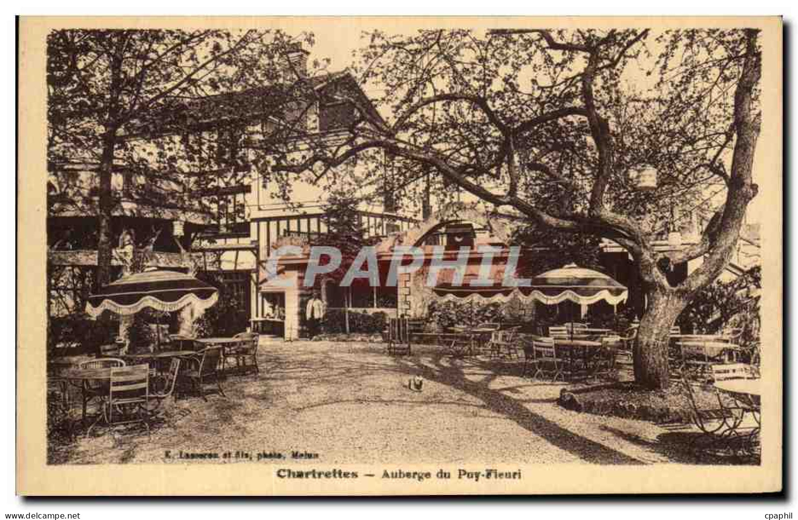 CPA Chartrettes Auberge Du Puy Fleuri - Other & Unclassified
