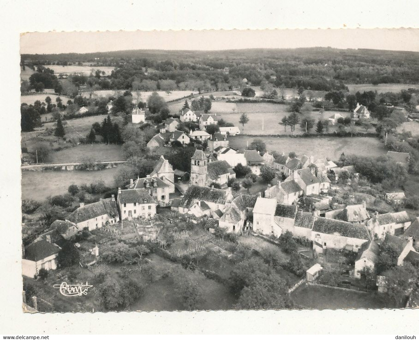 19 // DARASAC Vue Générale Aérienne / Cpsm Grand Format - Otros & Sin Clasificación