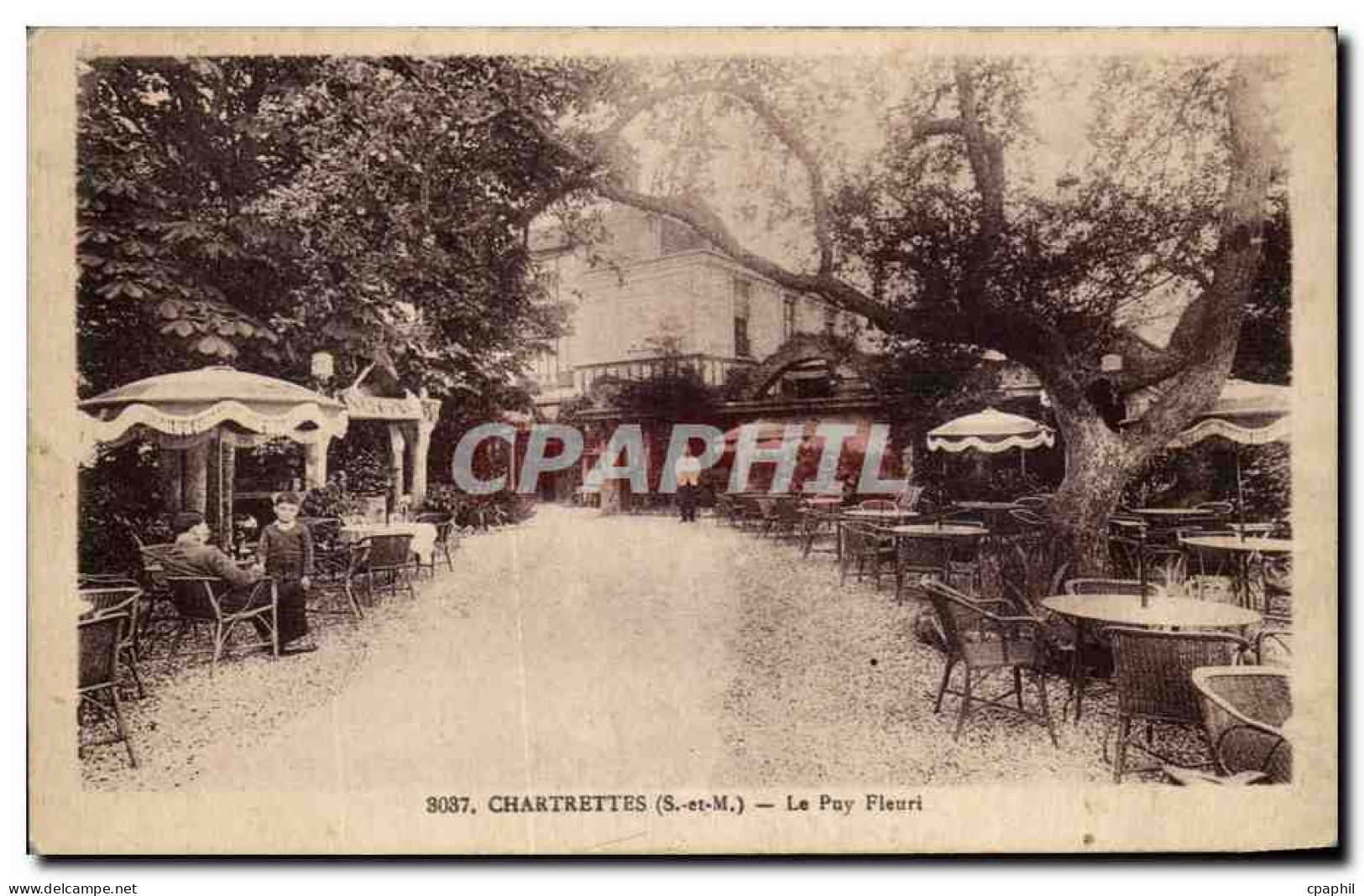 CPA Chartrettes Le Puy Fleuri - Autres & Non Classés