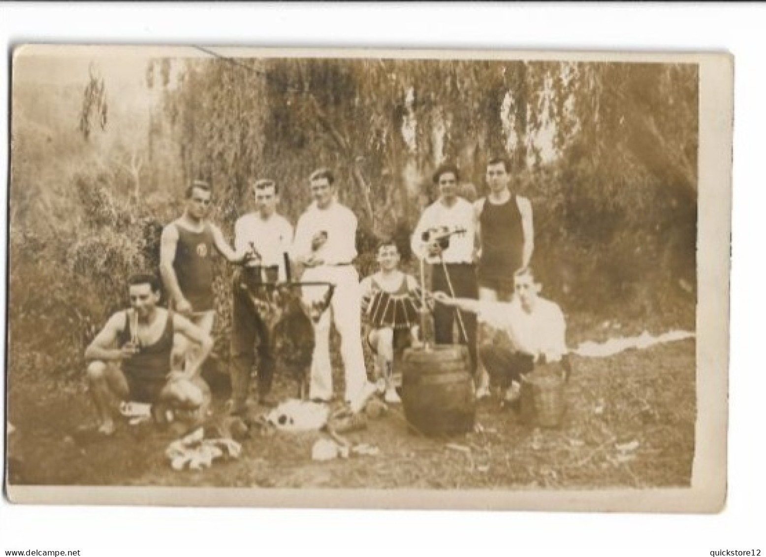 Costumbre Argentina - Mates, Asando Carne,acordeón En El Campo  - 6933 - Argentina