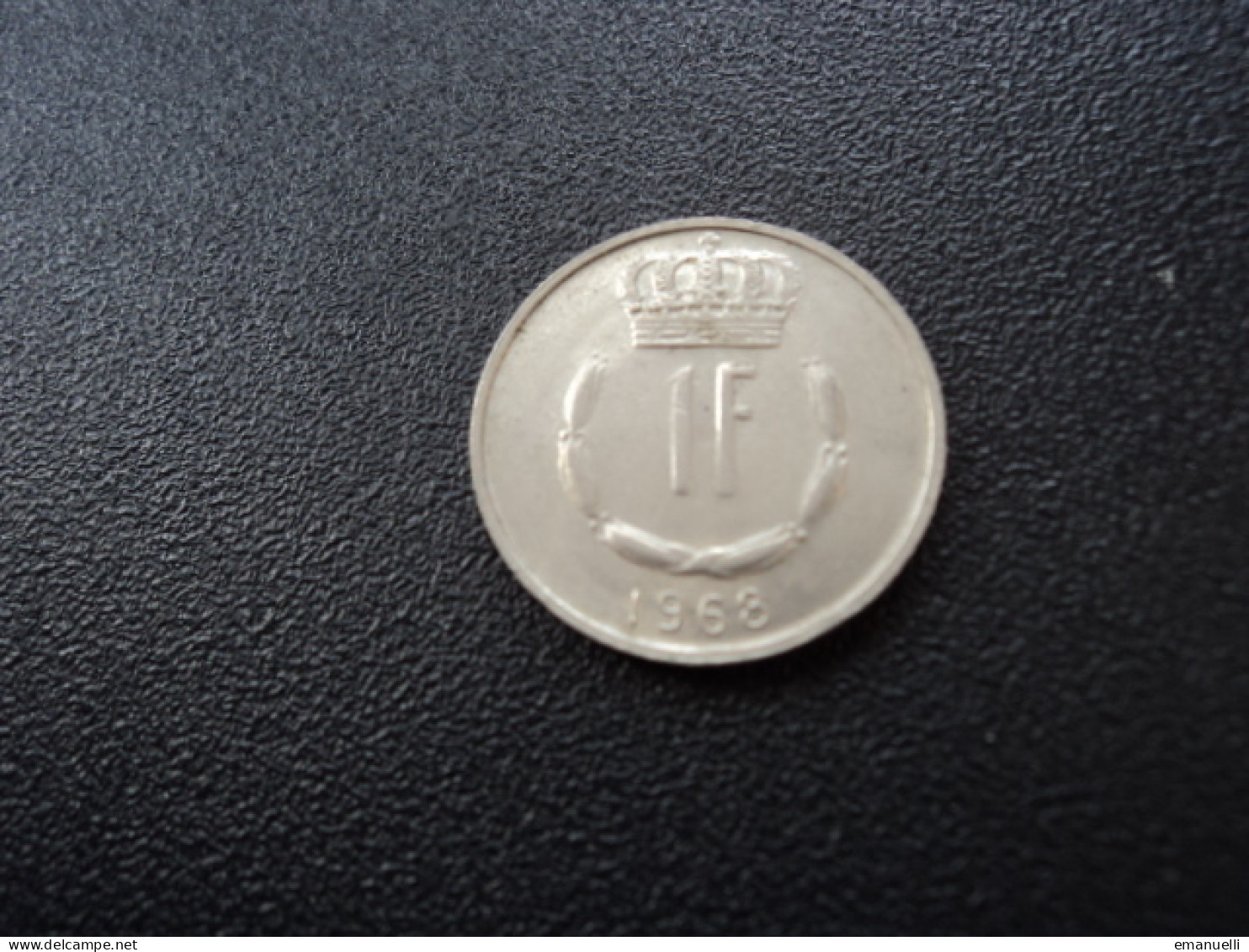 LUXEMBOURG : 1 FRANC  1968   KM 55     SUP * - Luxembourg