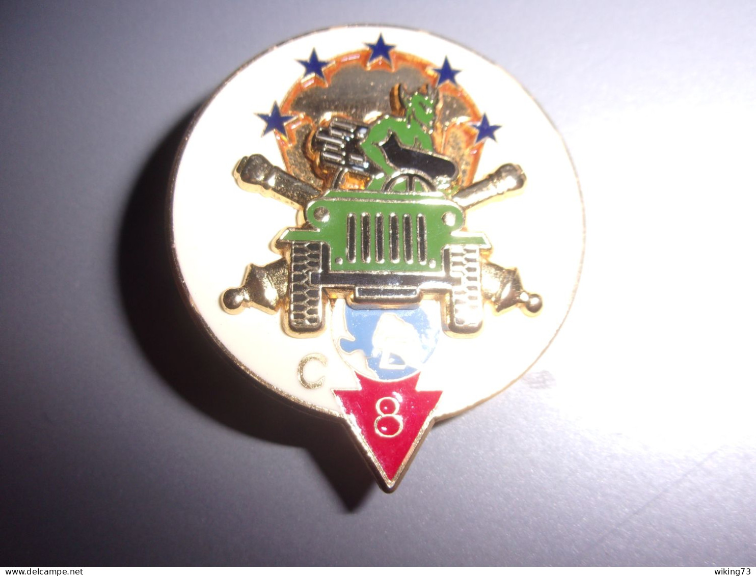 Insigne CEA 8° Régiment De Parachutistes D' Infanterie De Marine - RPIMa - TAP - Armée De Terre