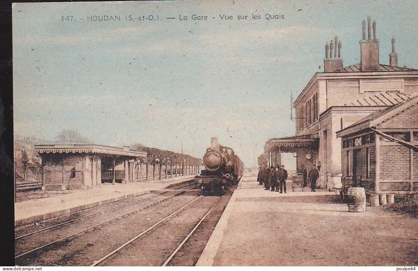 La Gare : Vue Intérieure - Houdan