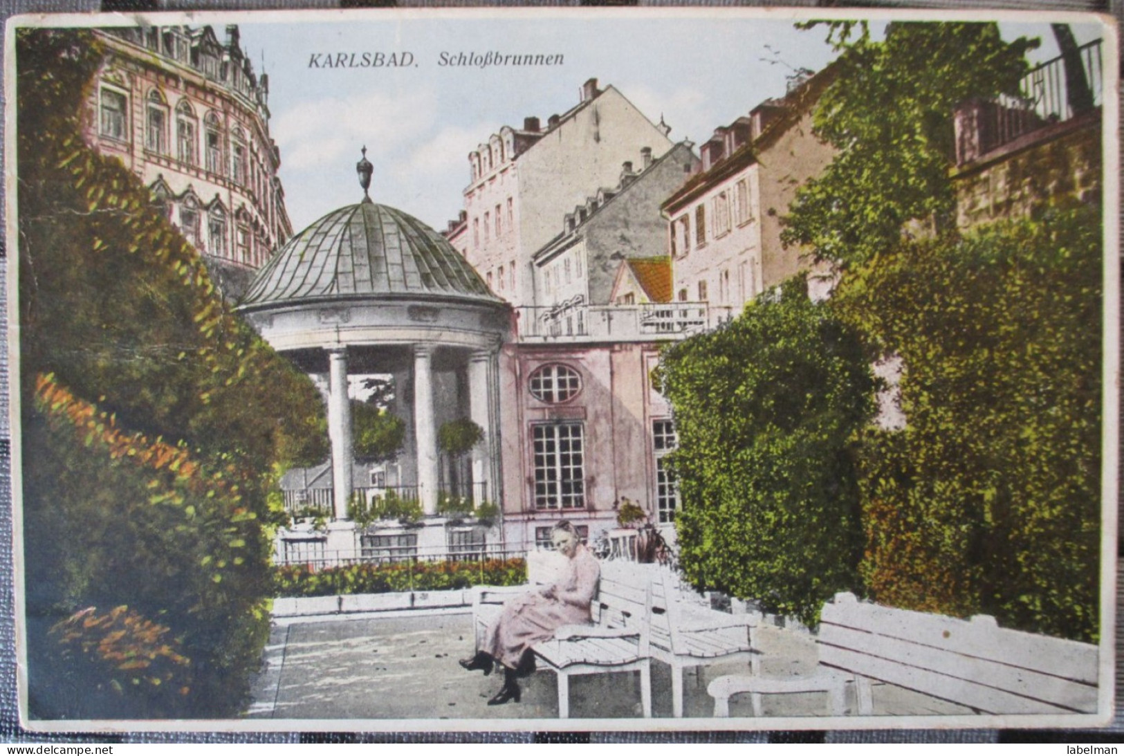 USSR CSSR CZECH REPUBLIK KARLOVY VARY SPA KARLSBAD SPRINGS POSTCARD CARTE POSTALE POSTKARTE CARTOLINA CARD ANSICHTSKARTE - Russie