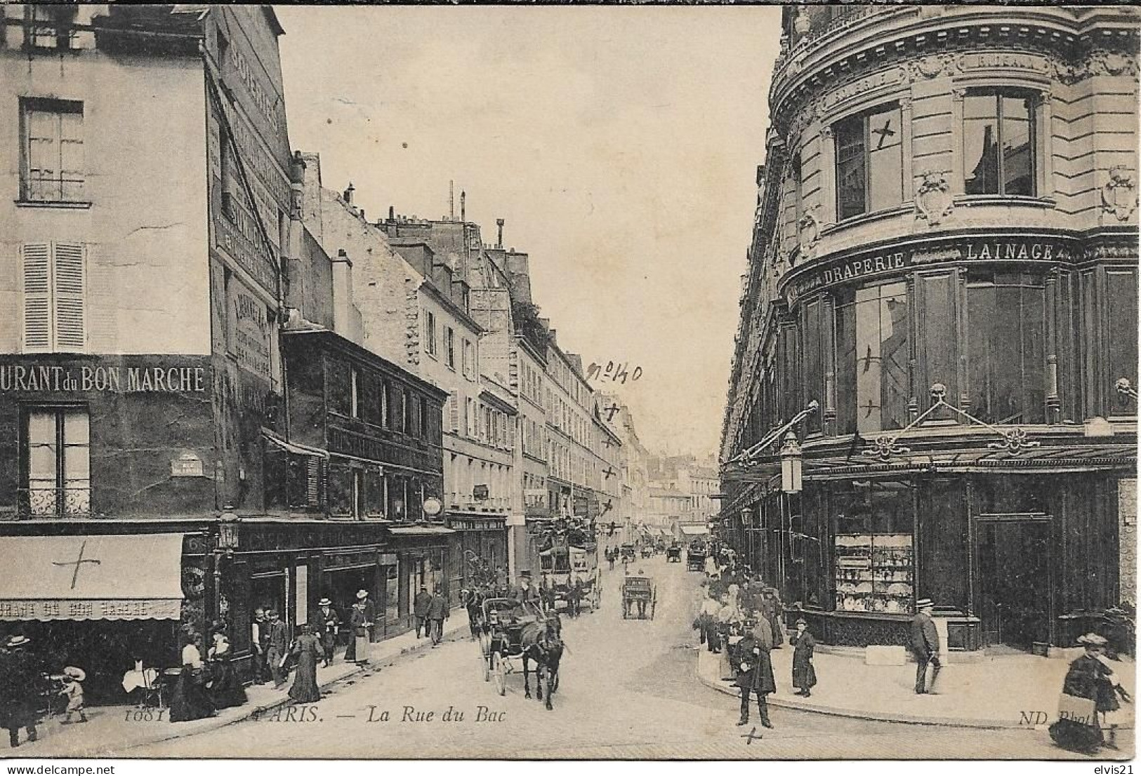 PARIS La Rue Du Bac - Paris (07)