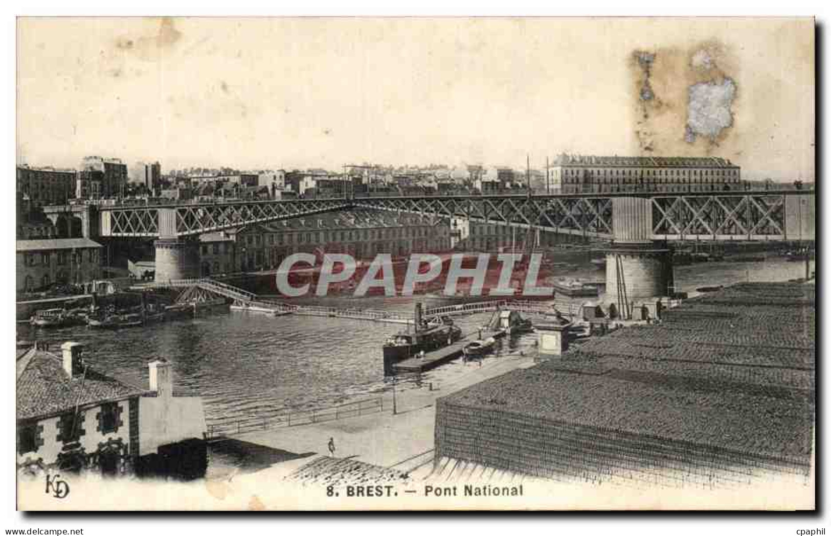 CPA Brest Pont National - Brest