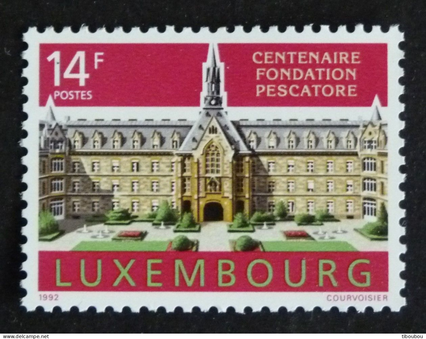 LUXEMBOURG LUXEMBURG YT 1238 ** MNH - FONDATION JEAN PIERRE PESCATORE - Ungebraucht