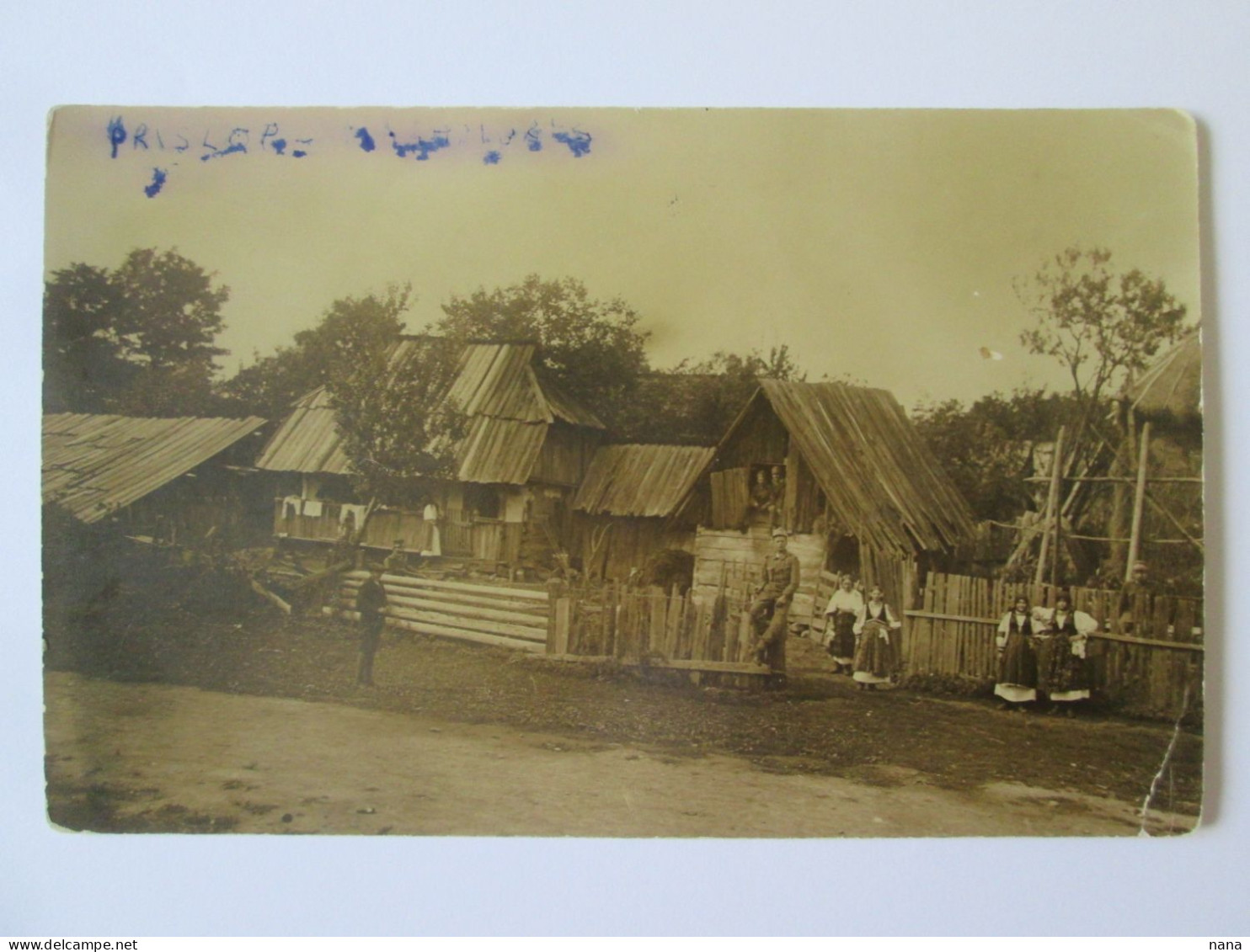 Slovakia-Village Carte Postale Photo 1931/Village In Slovakia Photo Postcard From 1931 - Slovakia