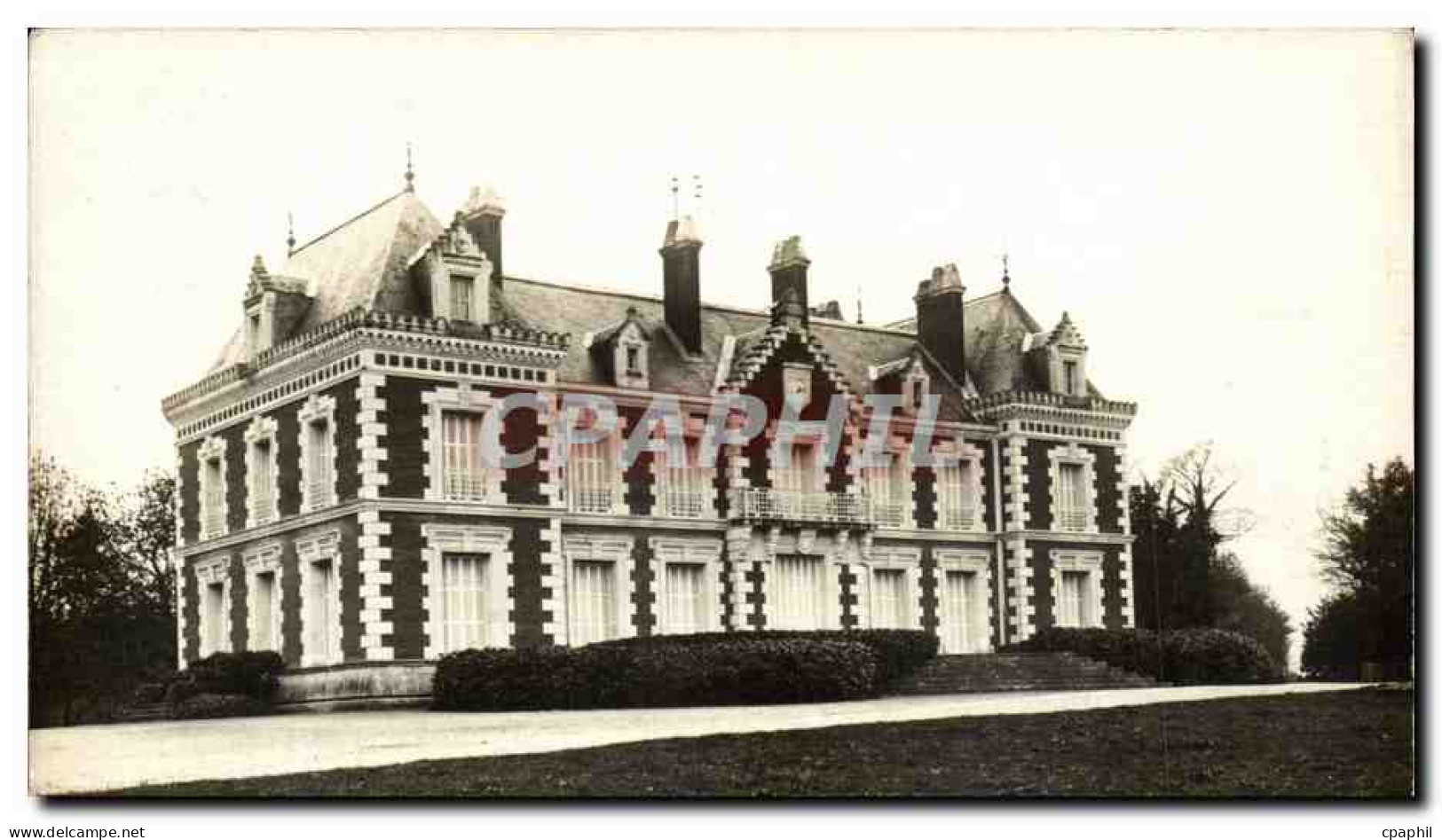 CARTE PHOTO Audreche Chateau De Beaumarchais - Other & Unclassified