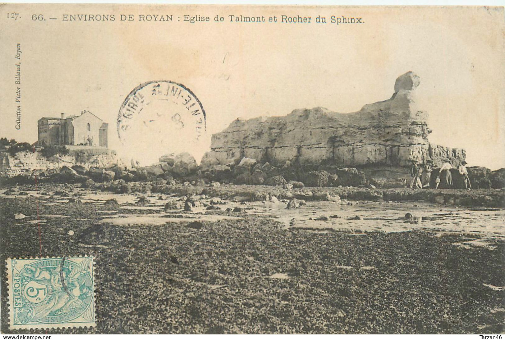 27.04.2024 - A -  66. Env De ROYAN église De Talmont Et Rocher Du Sphinx - Royan