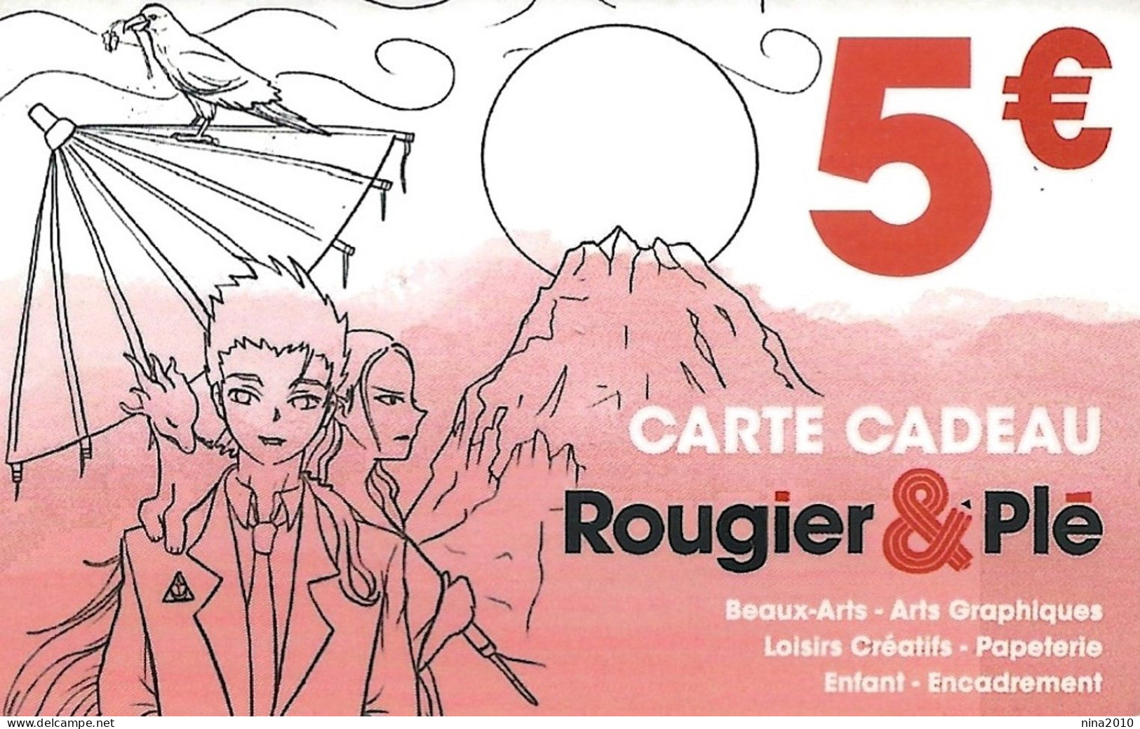 Carte Cadeau - Rougier & Plé  - Voir Description -  GIFT CARD /GESCHENKKARTE - Cartes Cadeaux