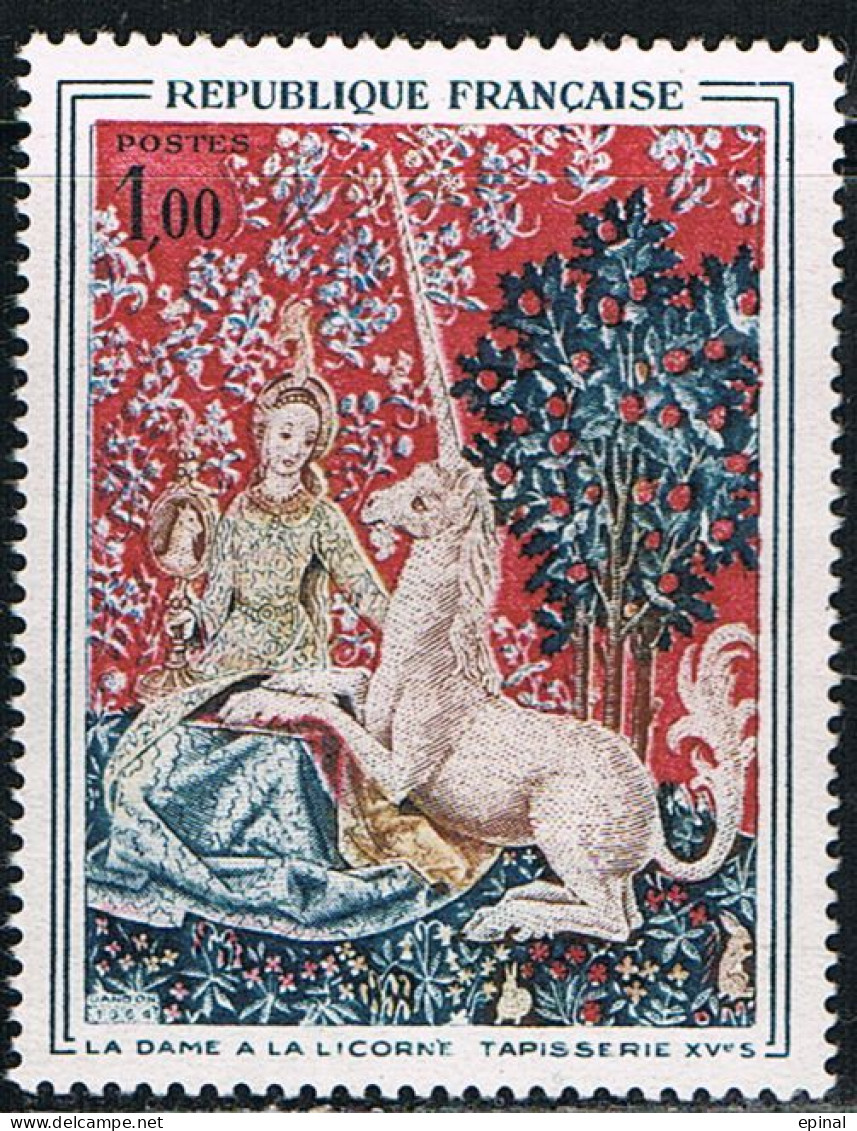 FRANCE : N° 1425 ** (Tapisserie : La Dame à La Licorne) - PRIX FIXE- - Unused Stamps