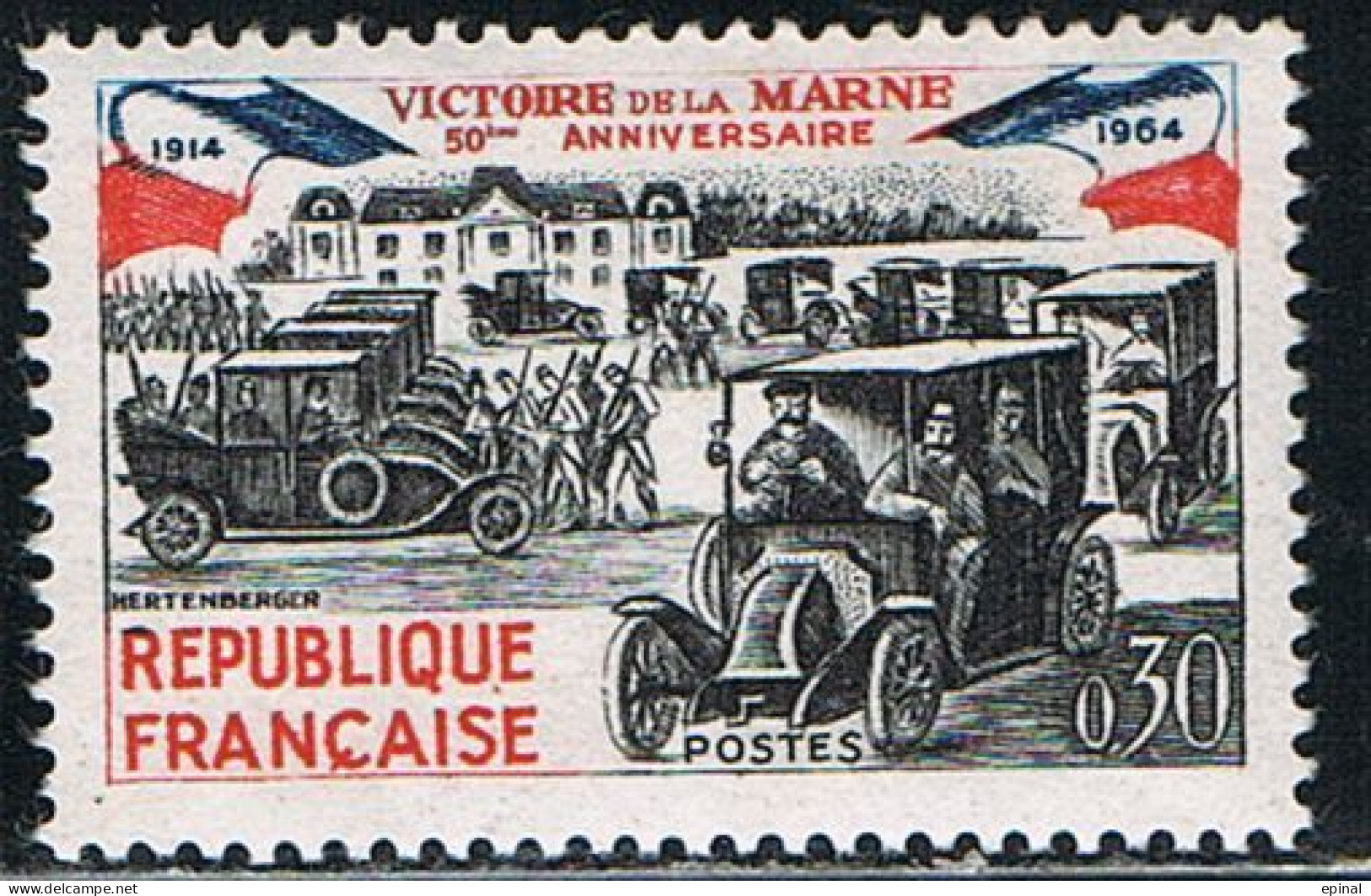 FRANCE : N° 1429 ** (Cinquantenaire De La Victoire De La Marne) - PRIX FIXE - - Neufs