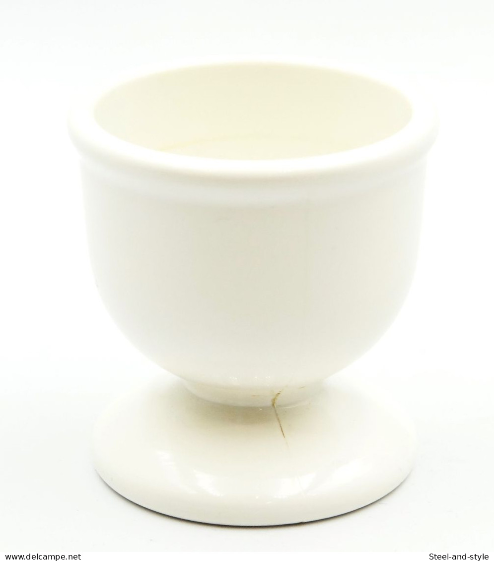 Design : BAKELITE STYLE Egg Cup - Emfa West Germany - White - Vintage - Design : Unknown - 1960's - Ultra Rare - Plastic - Autres & Non Classés