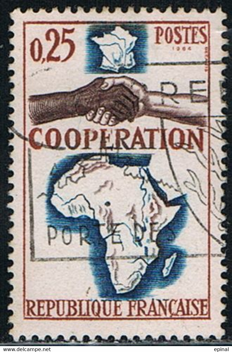 FRANCE : N° 1432 ** Et Oblitéré (Coopération Avec L'Afrique Et Madagascar) - PRIX FIXE - - Unused Stamps