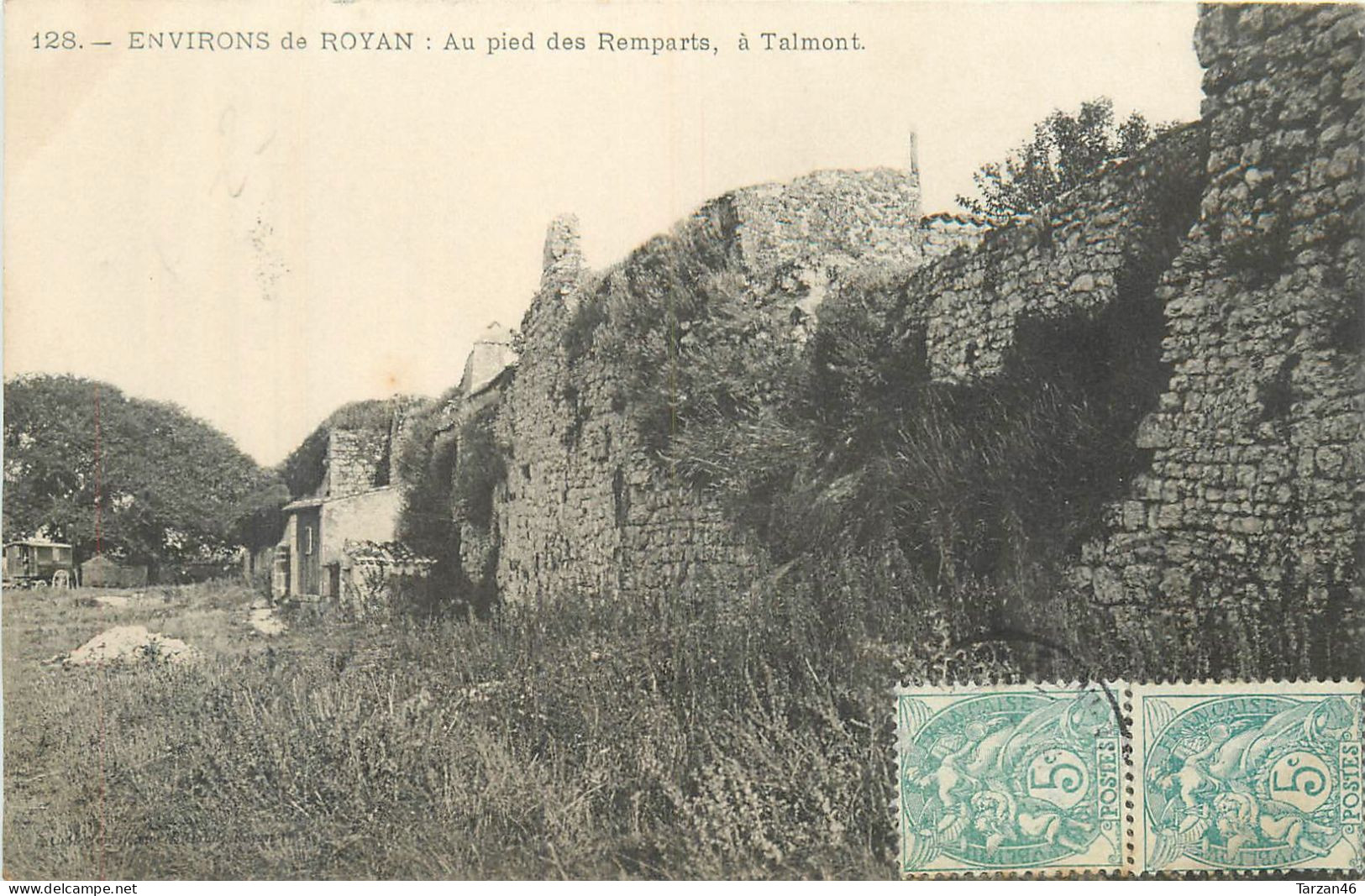 27.04.2024 - A -  128. ENV DE ROYAN Au Pied Des Remparts à Talmont - Royan