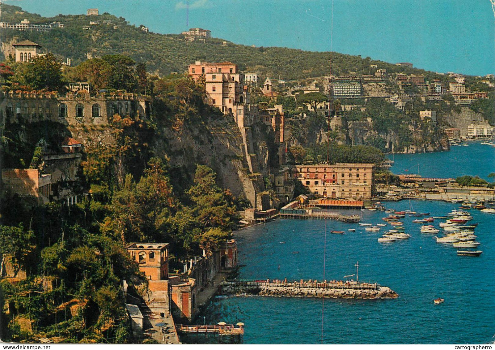 Navigation Sailing Vessels & Boats Themed Postcard Sorrento Yacht - Zeilboten