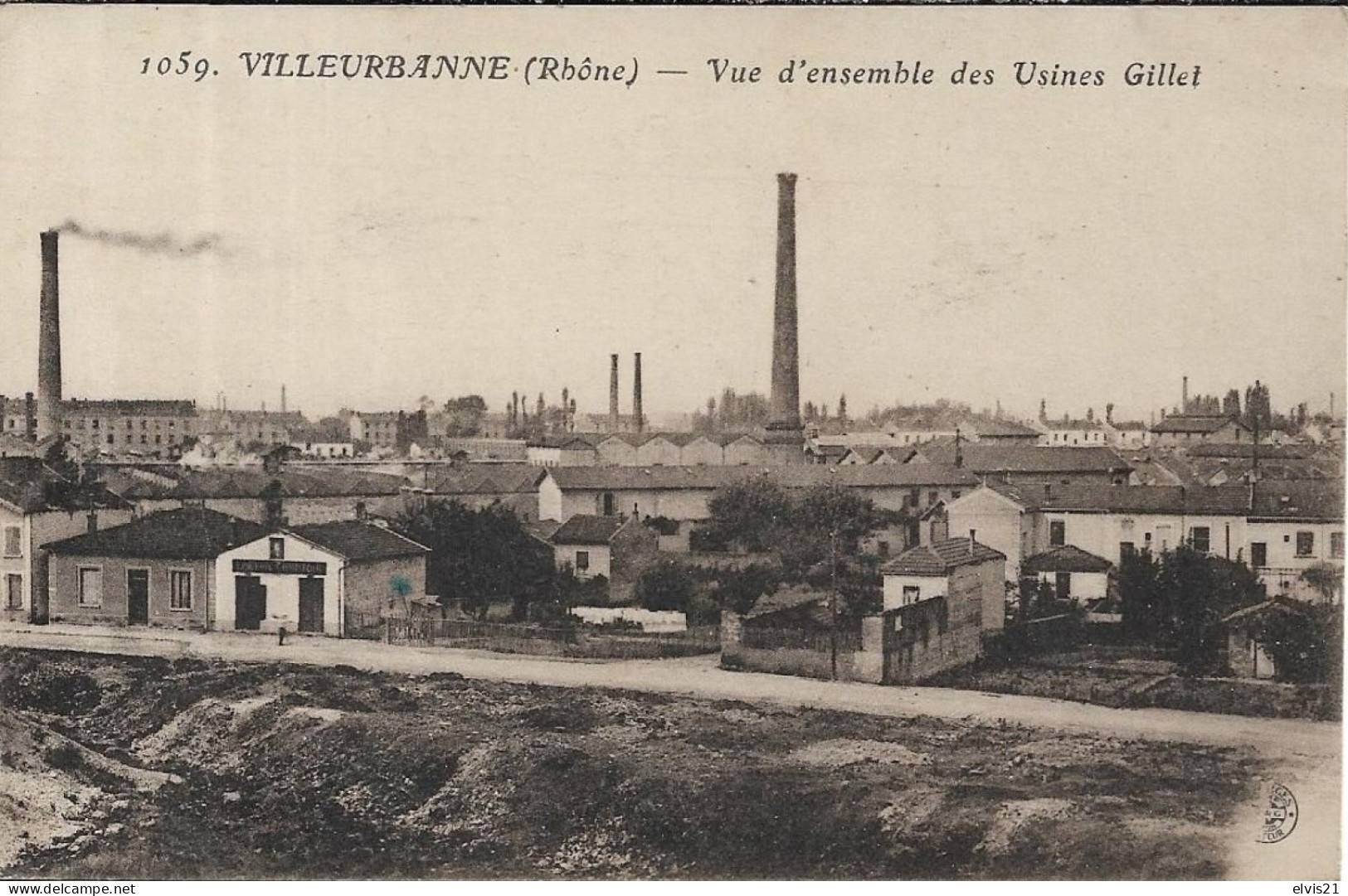 VILLEURBANNE Vue D' Ensemble Des Usines Gillet - Villeurbanne