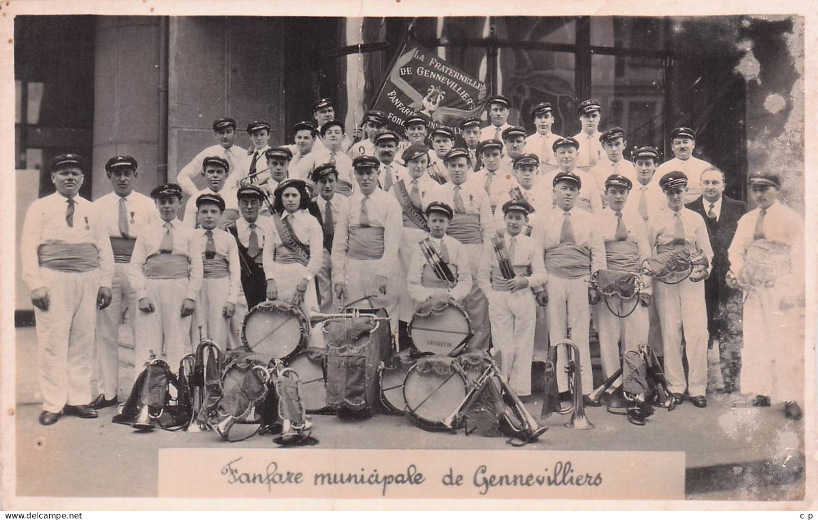 Gennevilliers - Fanfare - Carte Photo   -   CPA °J - Chaville