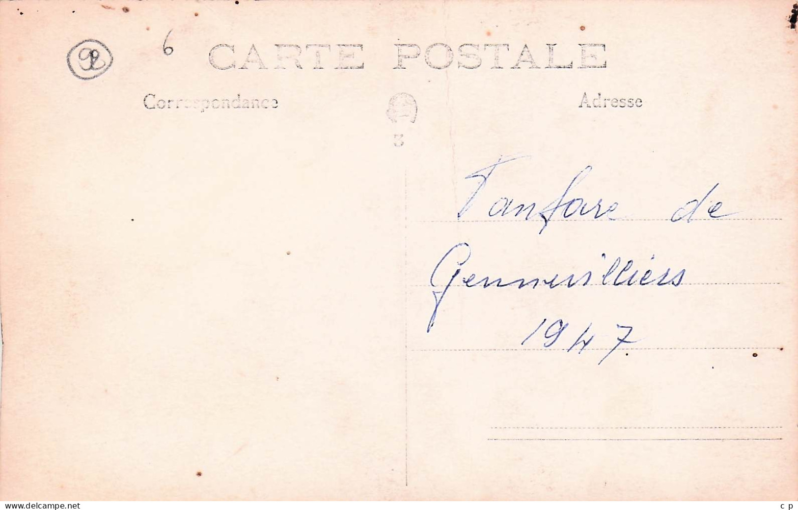 Gennevilliers - Fanfare - Carte Photo   -   CPA °J - Chaville