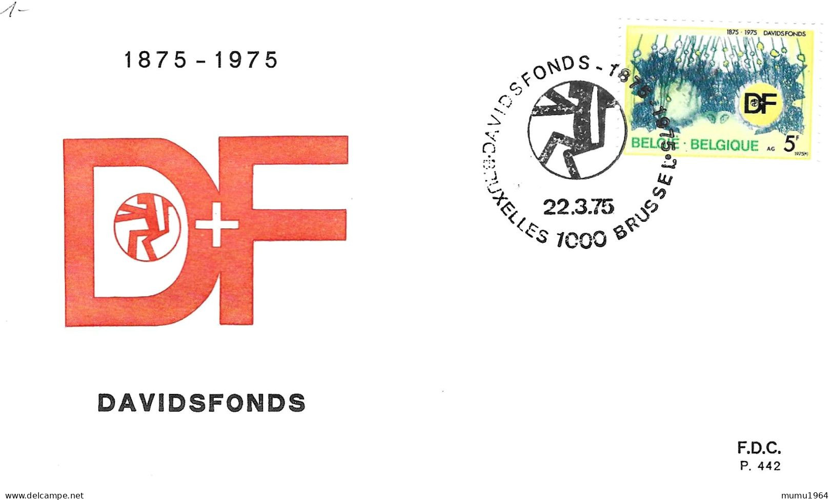 COB - FDC N° 442 - Timbre N° 1757 - 1971-1980