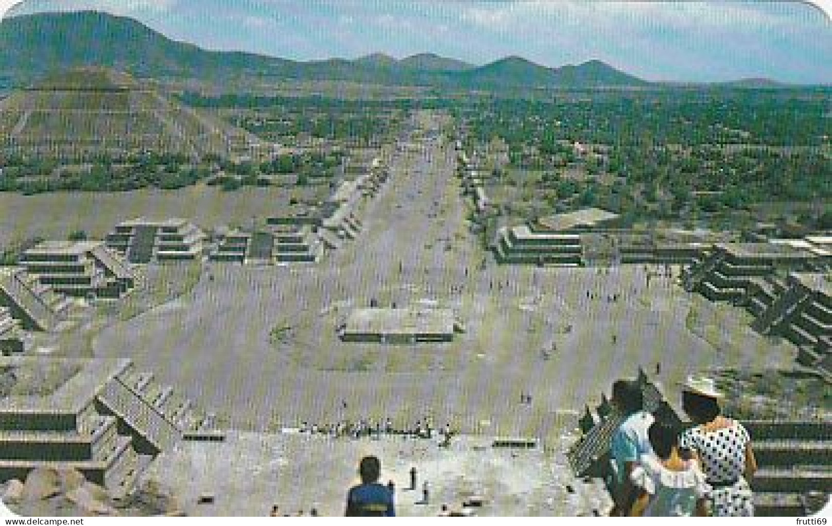 AK 215394 MEXICO - San Juan Teothiuacan - La Plaza De La Lunary La Calzada De Los Muertos - Mexico