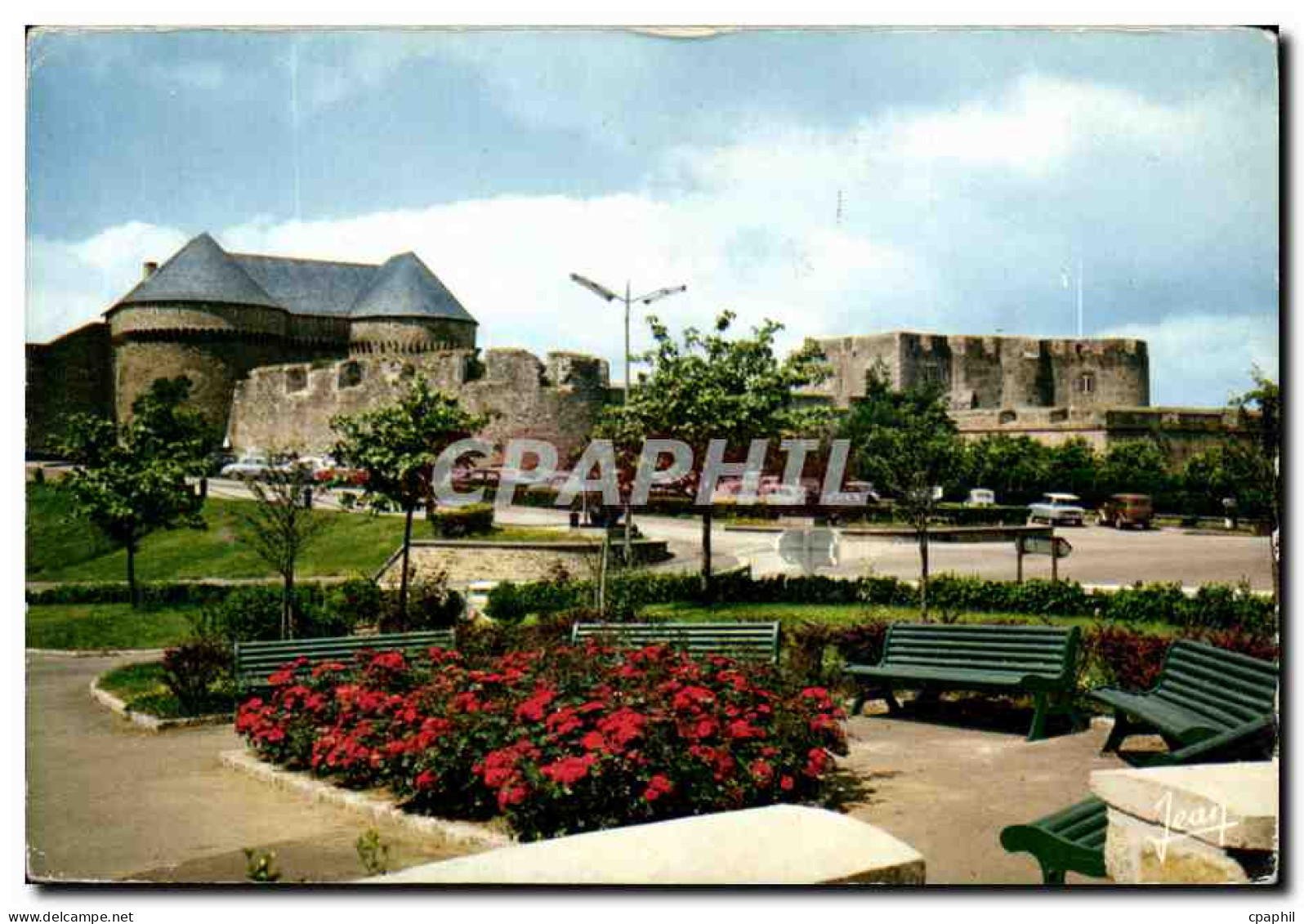 CPM La Bretagne Brest La Place Du Chateau  - Brest