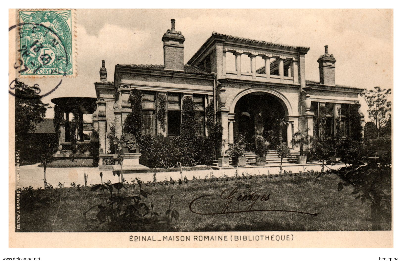 Epinal -  Maison Romaine (Bibliothèque) - Epinal