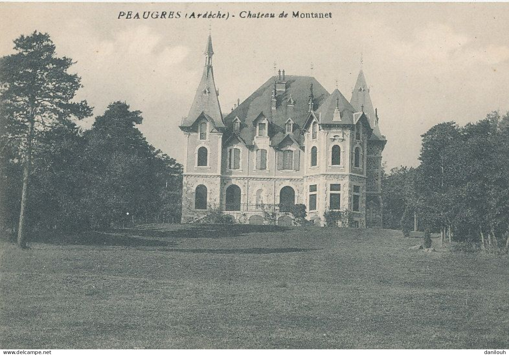 07 // PEAUGRES   Chateau De Montanet - Andere & Zonder Classificatie