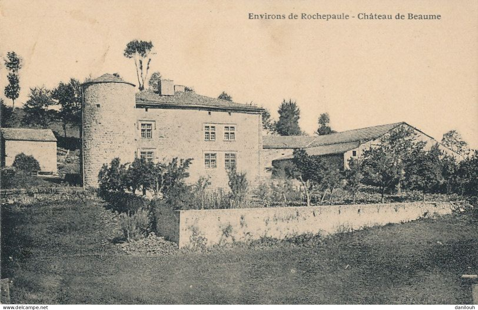 07 // Environs De Rochepaule   Chateau De BEAUME - Autres & Non Classés