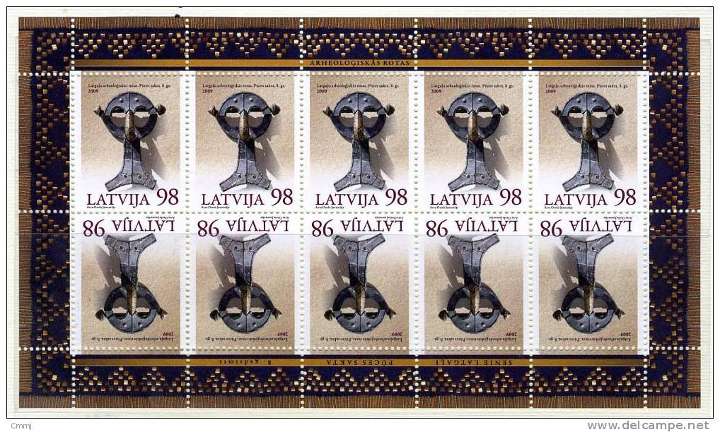 2009. LETTONIA - LATVIA -   Mi. 753 Kleinbogen  - NH - (AB18012012.....) - Latvia