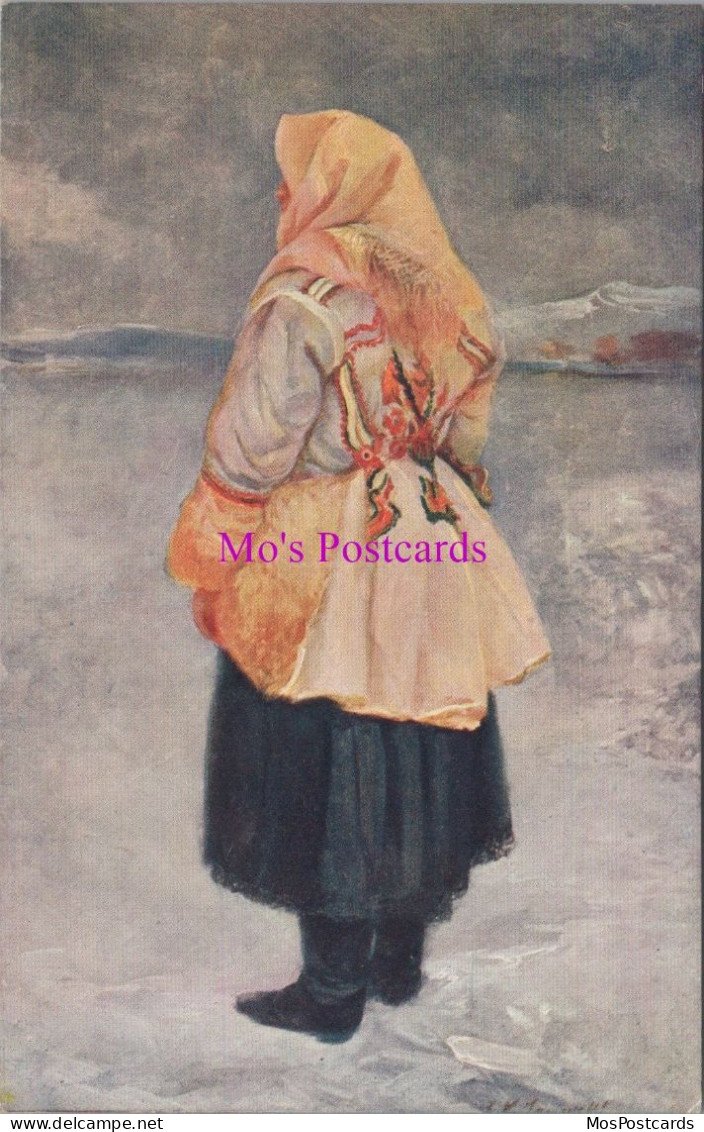 Slovakia Postcard - National Types Of Costume   DZ212 - Mode