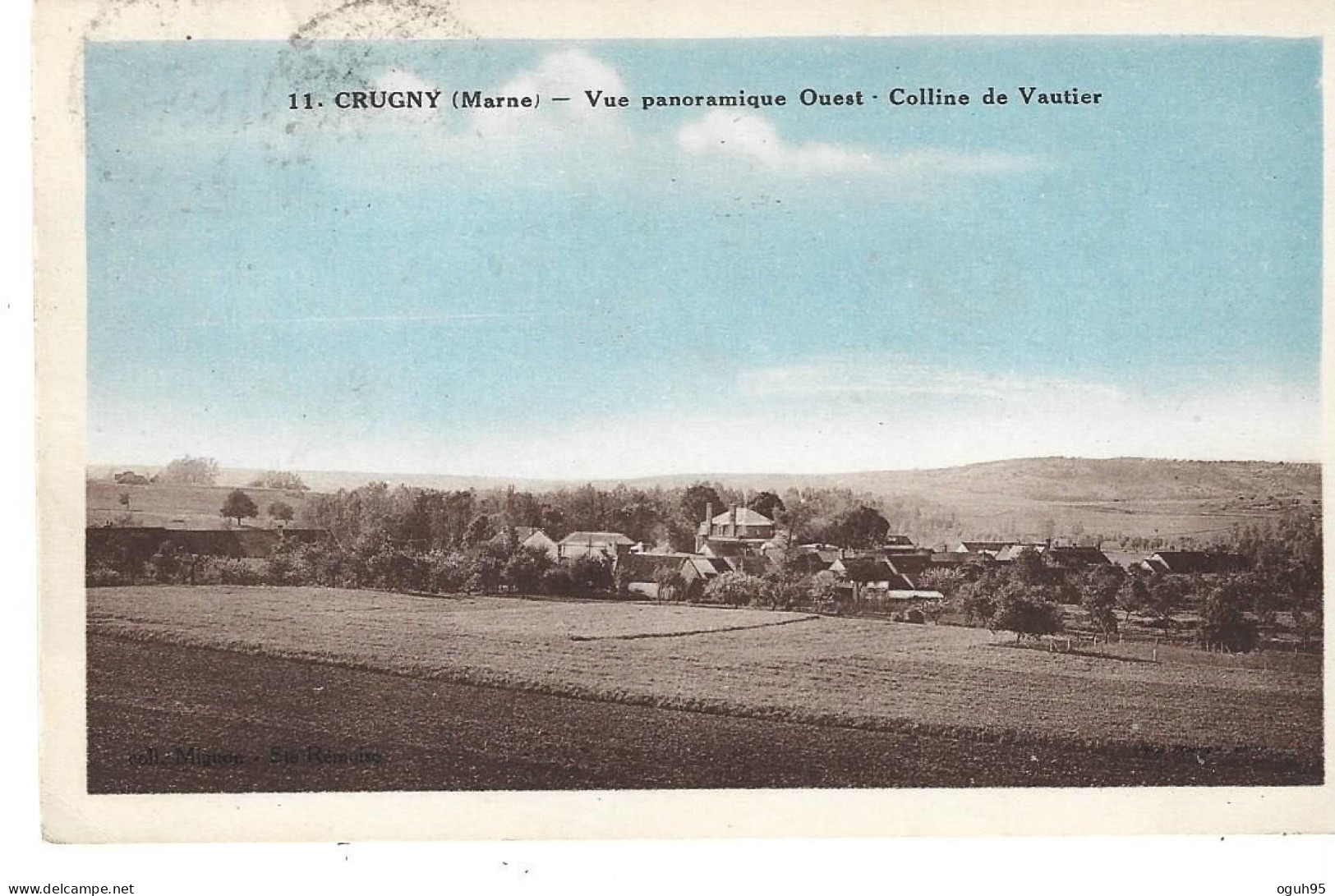 51 - CRUGNY - Vue Panoramique Ouest - Colline De Vautier - Autres & Non Classés