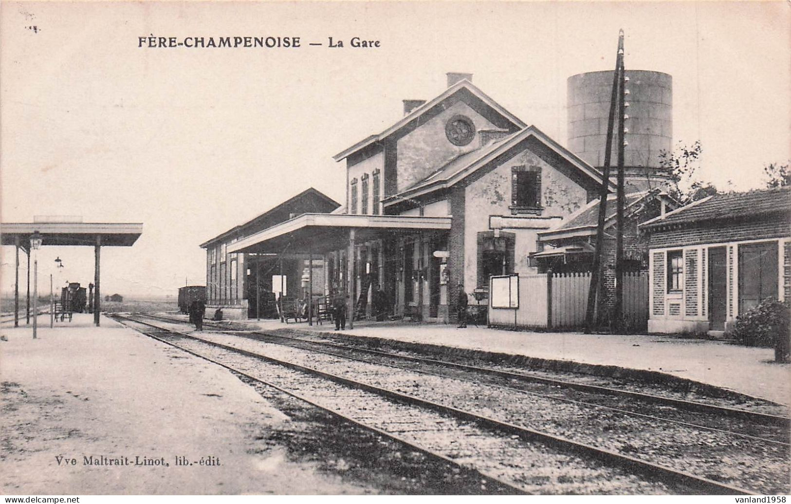 FERE-CHAMPENOISE-la Gare - Fère-Champenoise