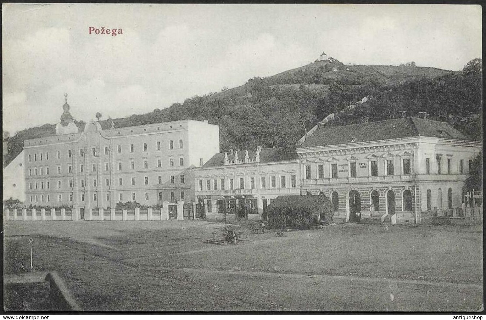 Croatia-----Pozega-----old Postcard - Croazia