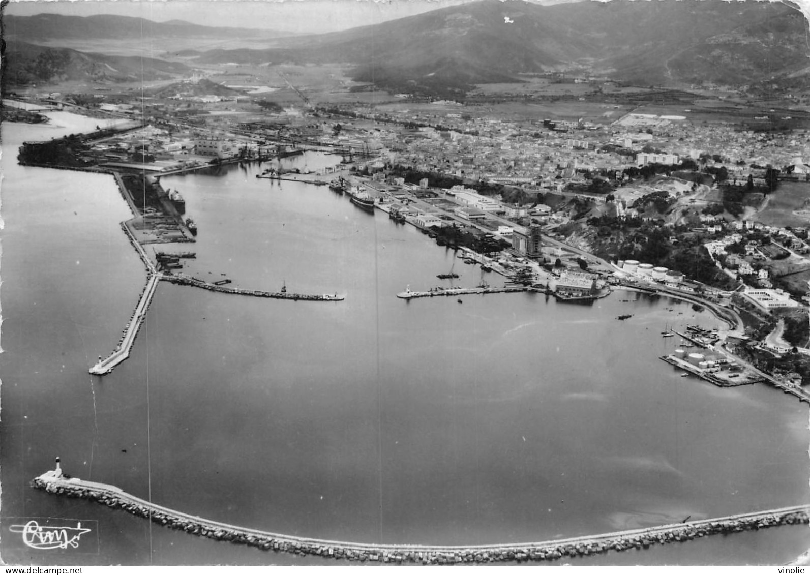 MO-24-382 :  BONE. VUE AERIENNE - Annaba (Bône)