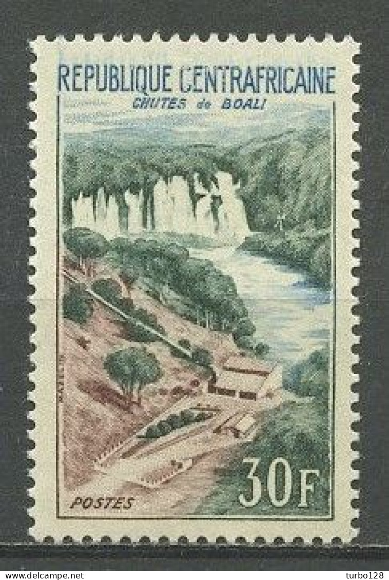 CENTRAFRICAINE 1963  N° 30 ** Neuf MNH. Superbe C 1 € Chutes De Boali Paysage Landscape - Zentralafrik. Republik