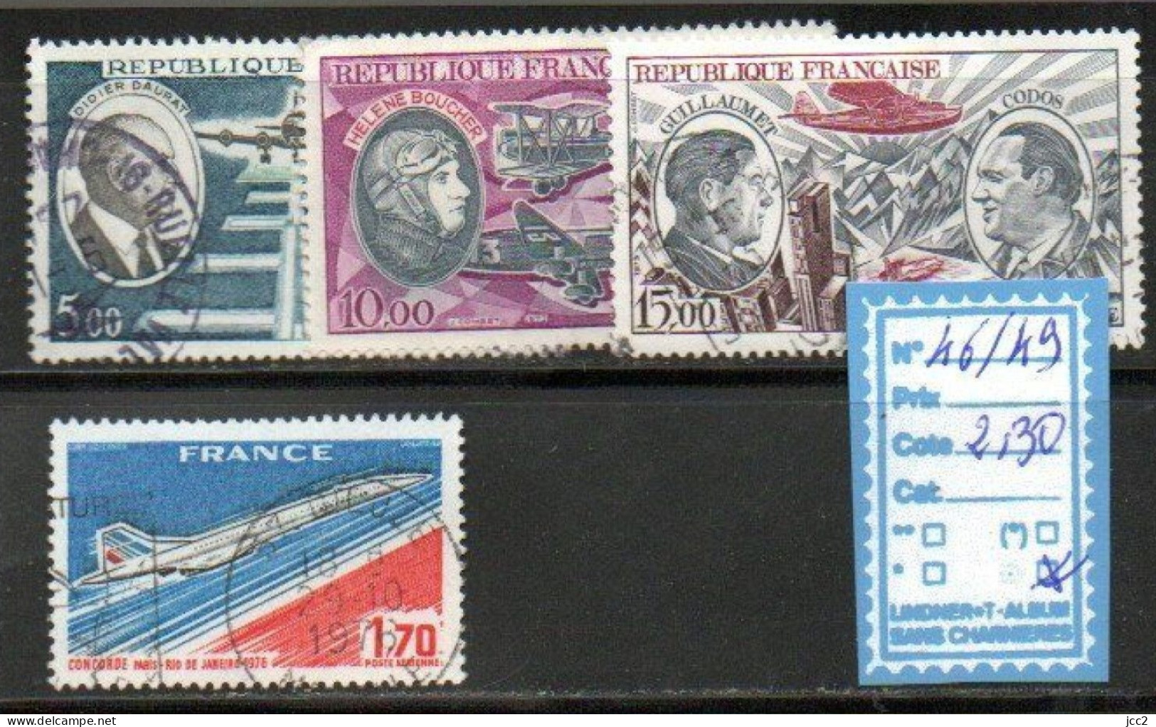 PA OBLITÉRÉ N° 46/49 - 1960-.... Used