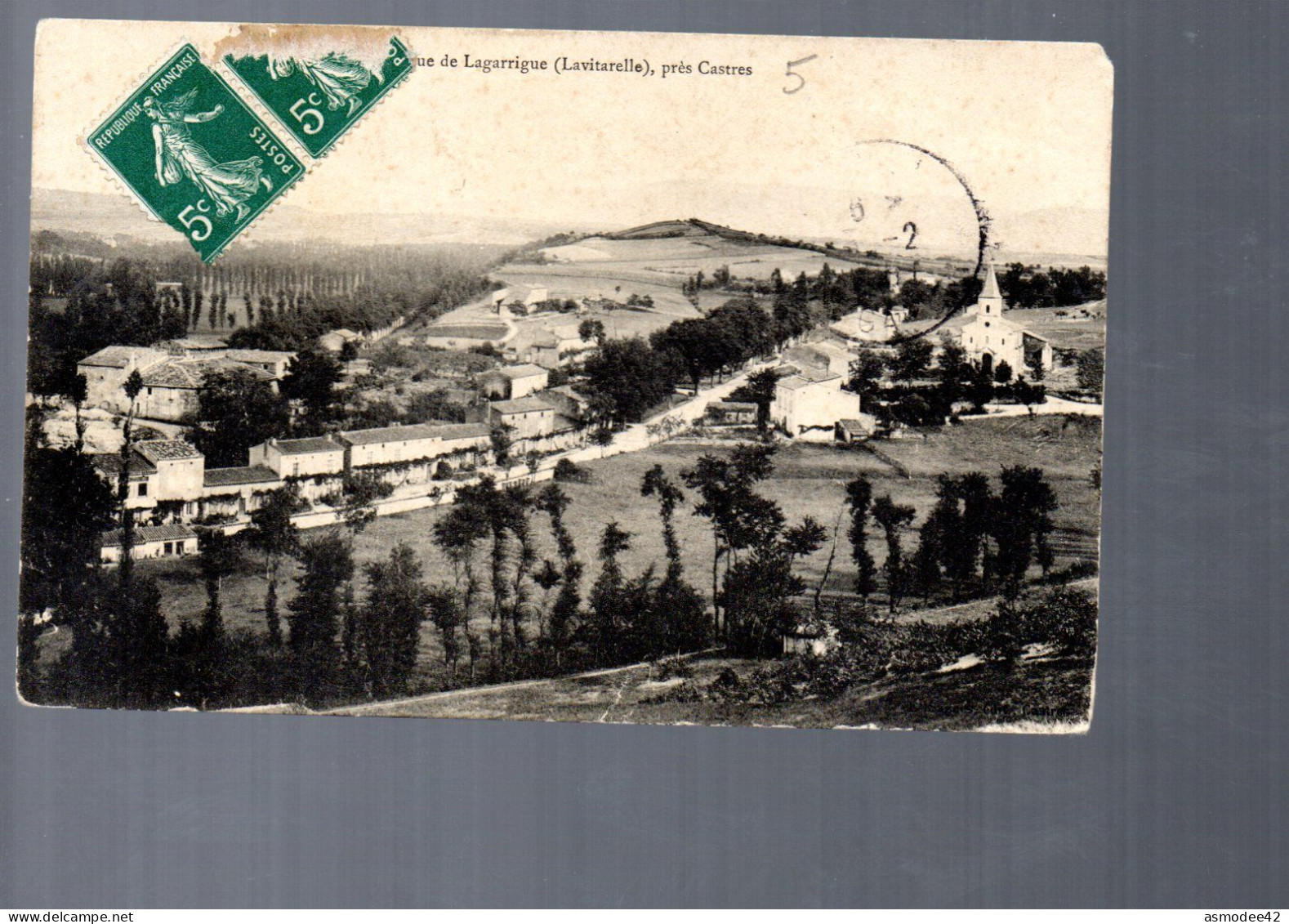 VUE DE LAGARRIGUE  PRES CASTRES - Sonstige & Ohne Zuordnung