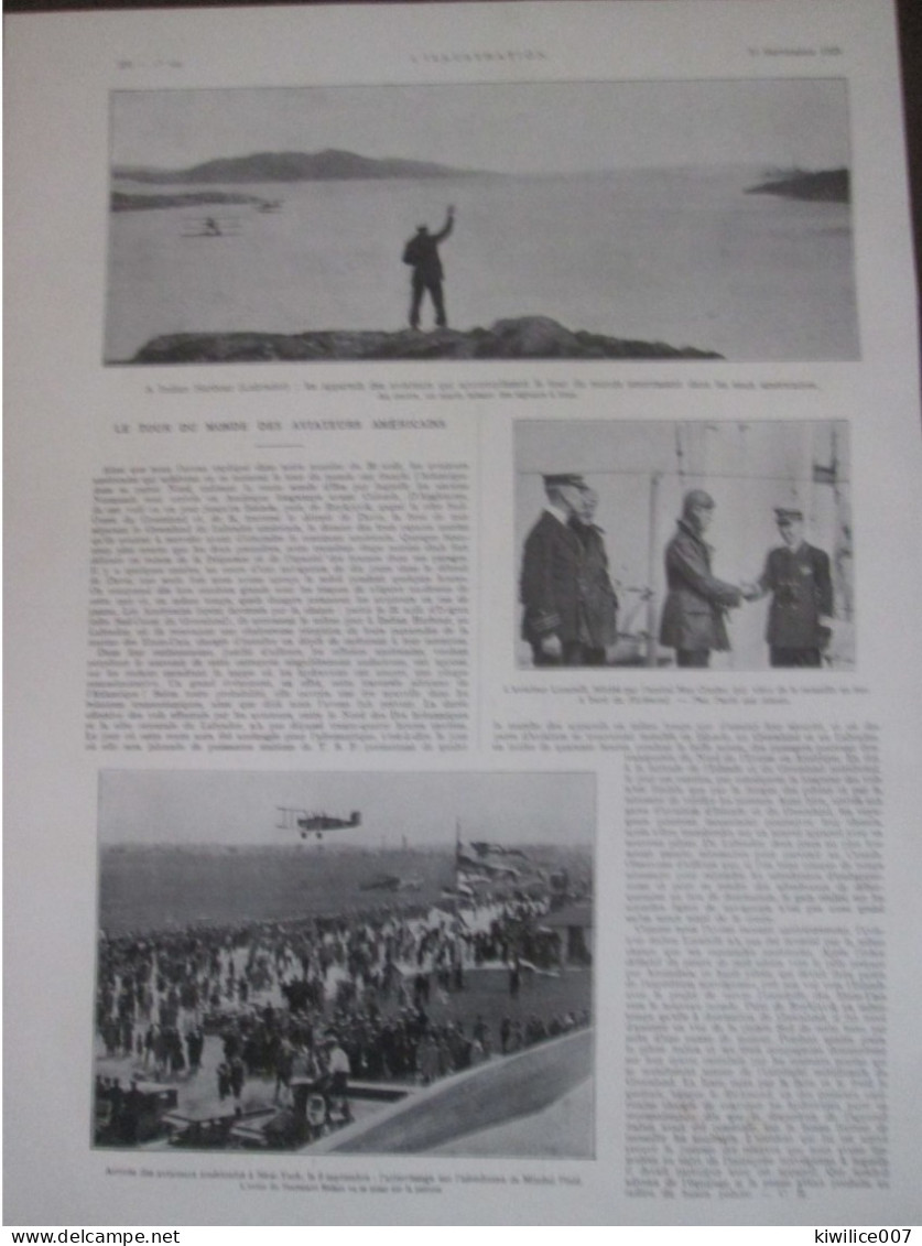 1924 INDIAN HARBOUR  Labrador RETOUR D AVIATEUR AMERICAINS LOWEL H SMITH  J HARDING E NELSON P ARNOLD - Unclassified